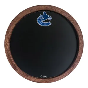 Vancouver Canucks: Barrel Top Chalkboard Sign
