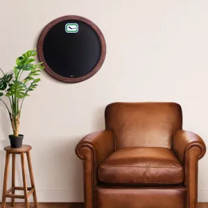 Vancouver Canucks: Secondary Logo - Barrel Top Chalkboard Sign