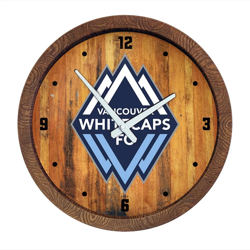 Vancouver Whitecaps FC: "Faux" Barrel Top Clock