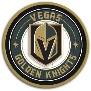 Vegas Golden Knights: Modern Disc Wall Sign