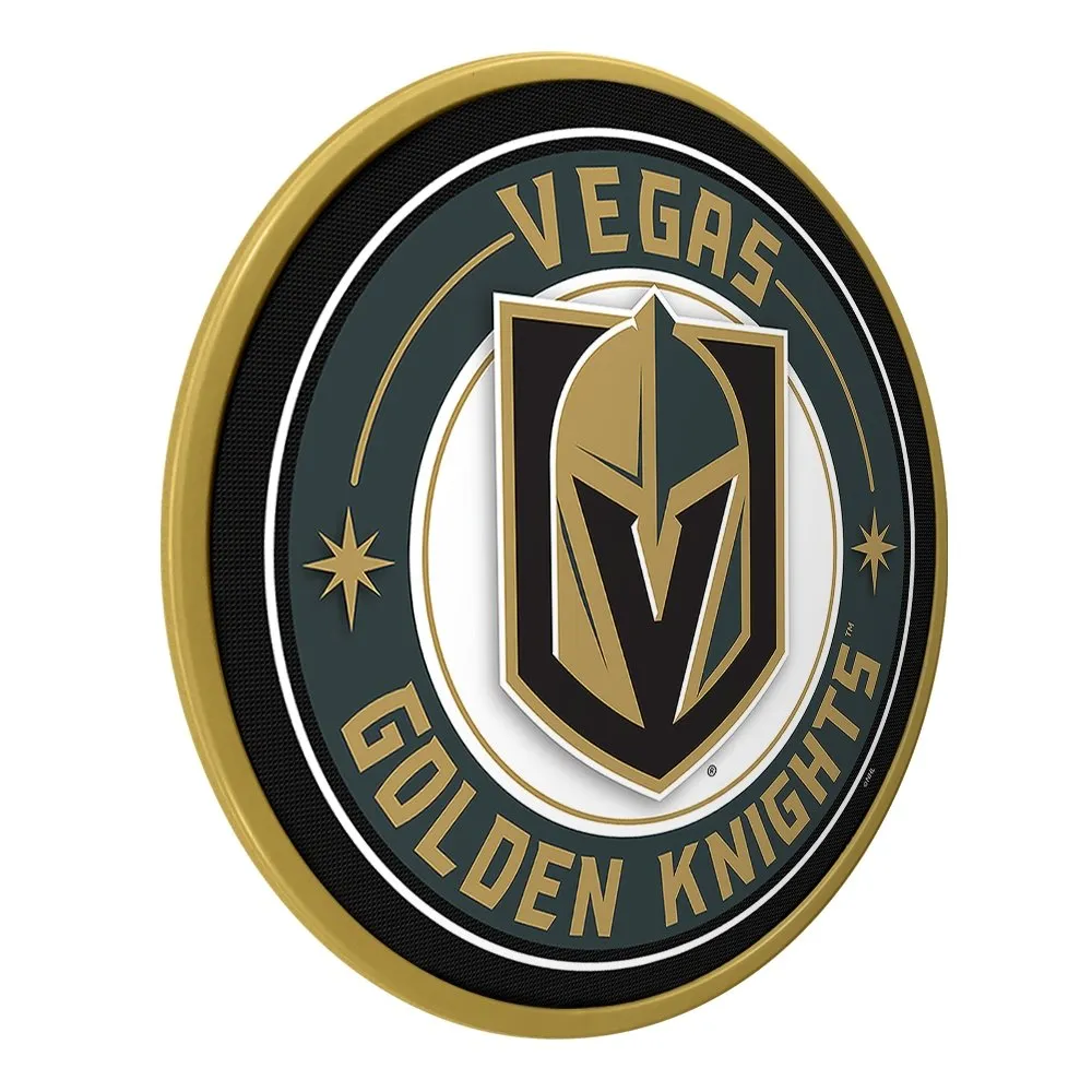 Vegas Golden Knights: Modern Disc Wall Sign