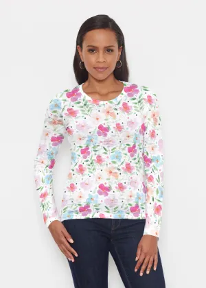 Vibrant Meadow (8026) ~ Signature Long Sleeve Crew Shirt