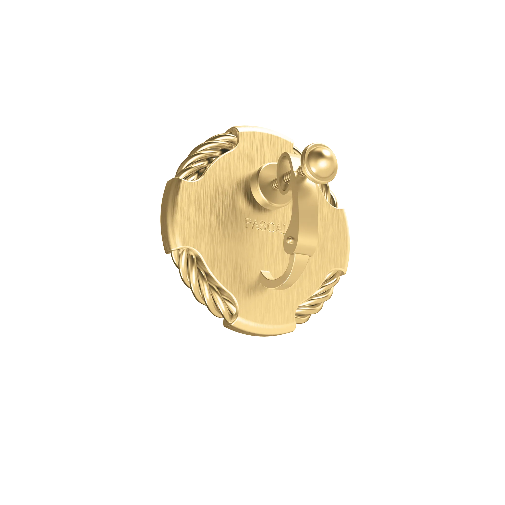 'Victory Emblem' Tennis Diamond Clip Earrings