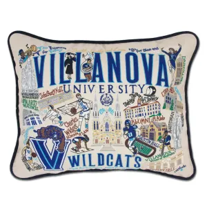 Villanova University Collegiate Embroidered Pillow