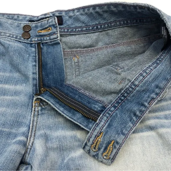 Vintage American Eagle Outfitters Light Wash Flair Leg Blue Jeans 8