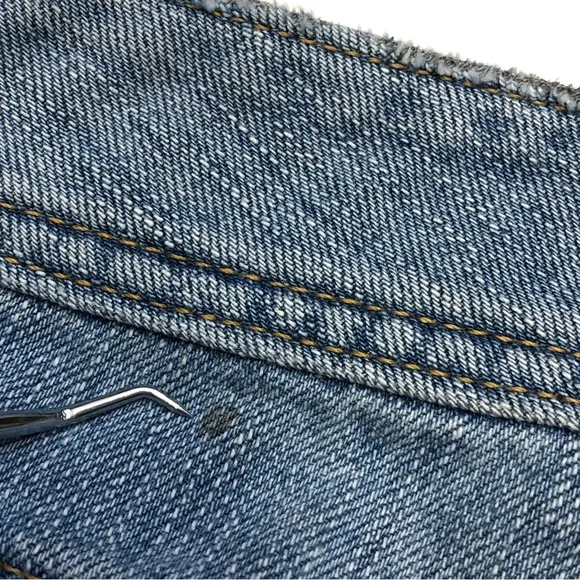 Vintage American Eagle Outfitters Light Wash Flair Leg Blue Jeans 8