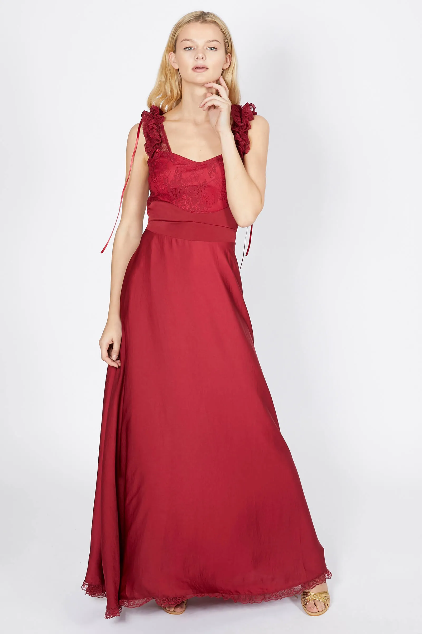 Vintage Inspired Maxi Dress