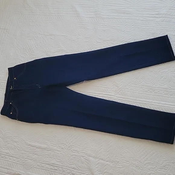 Vintage Lee Riders 28x34 High Rise 14L Dark Denim Made in USA 80s 1980s