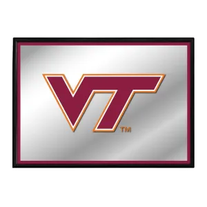 Virginia Tech Hokies: Framed Mirrored Wall Sign