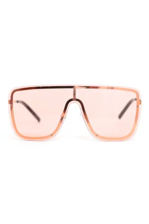 VOYAGE OVERSIZE SUNGLASSES-PINK