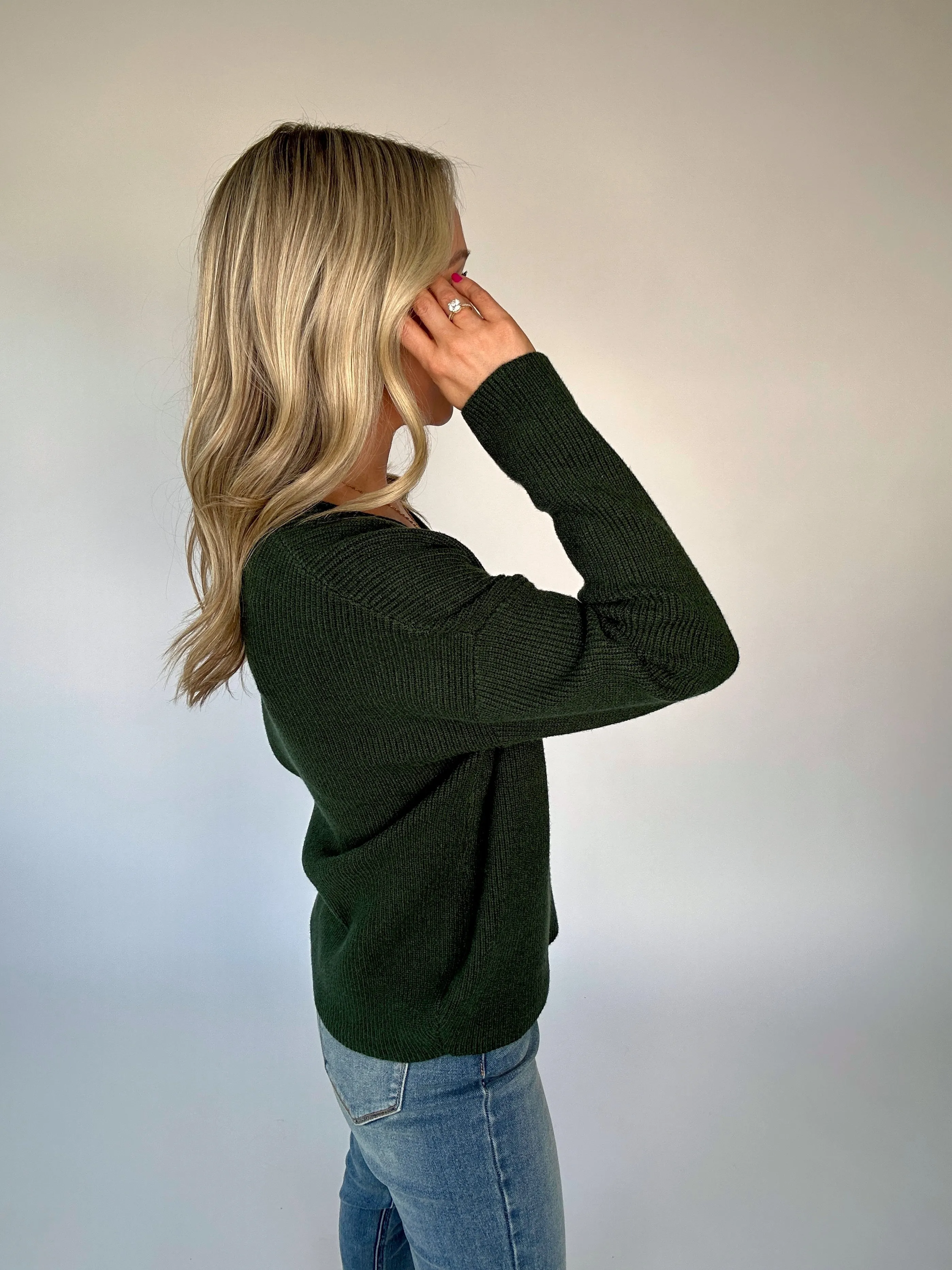 Walk The Walk V-Neck Sweater