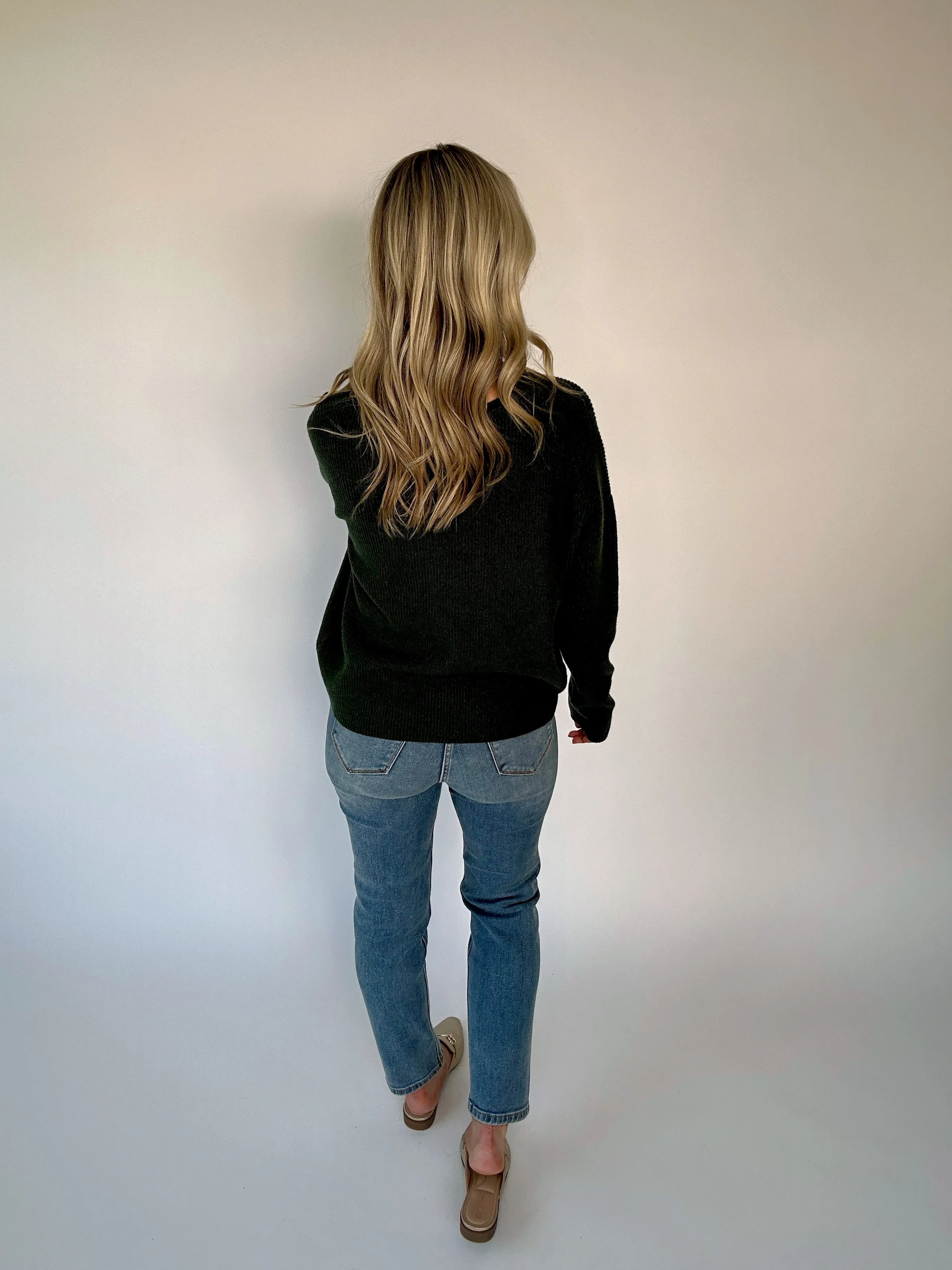 Walk The Walk V-Neck Sweater