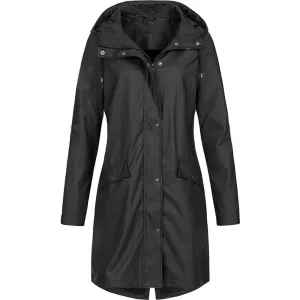 Waterproof Hooded Jacket | Longline | Sleek & Functional