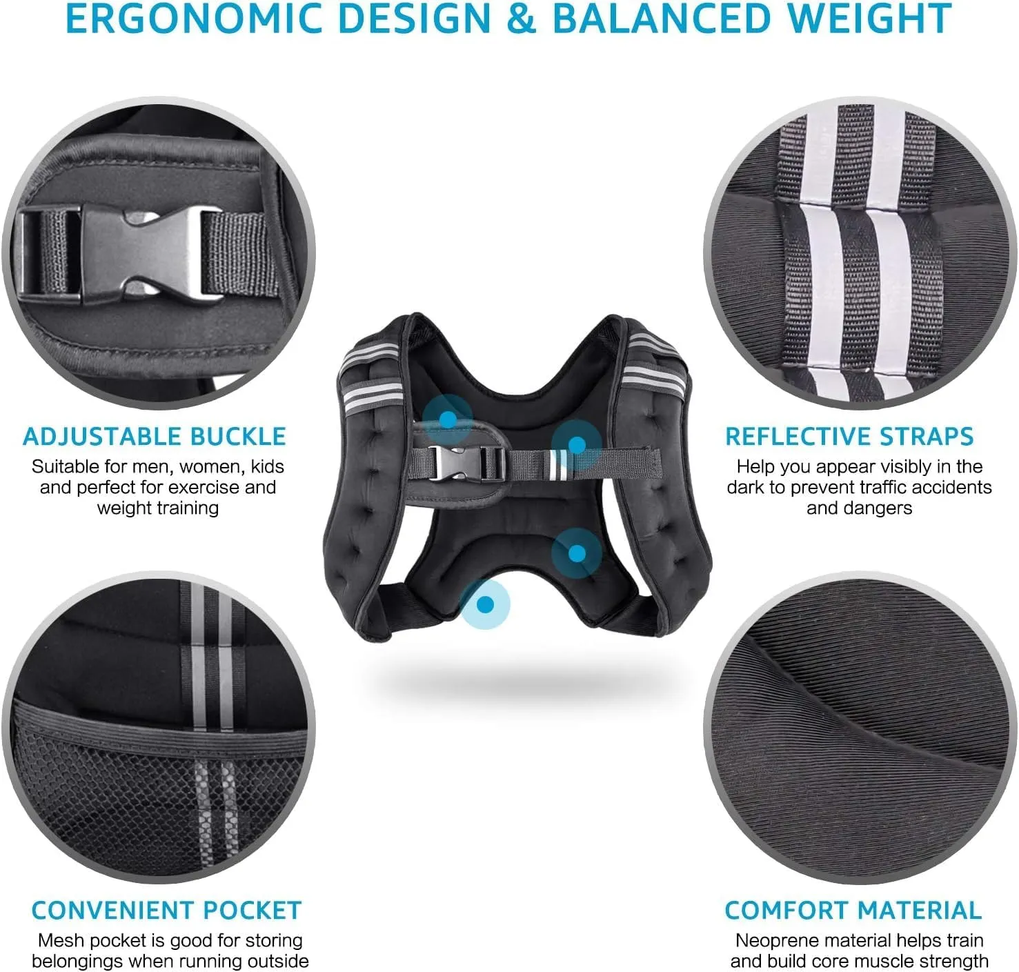 Weighted Fitness Vests | Train Strong, Recover Smarter