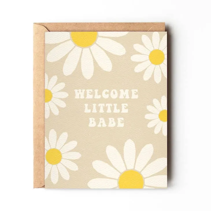 Welcome Little Babe | Daydream Prints
