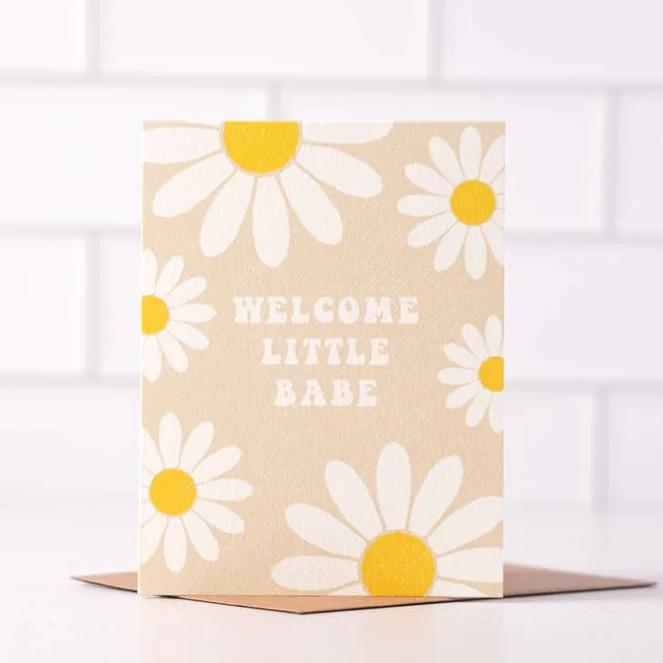 Welcome Little Babe | Daydream Prints