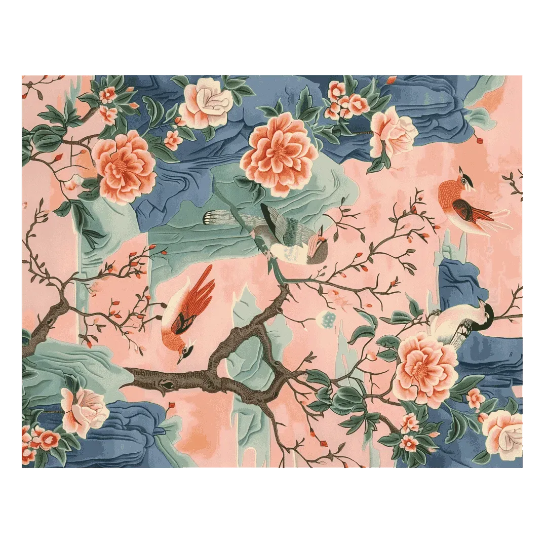 Whisper of Spring Blooms Hand Tufted Rug