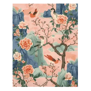 Whisper of Spring Blooms Hand Tufted Rug