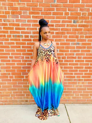 Wild dreams-Oversized Maxi dress