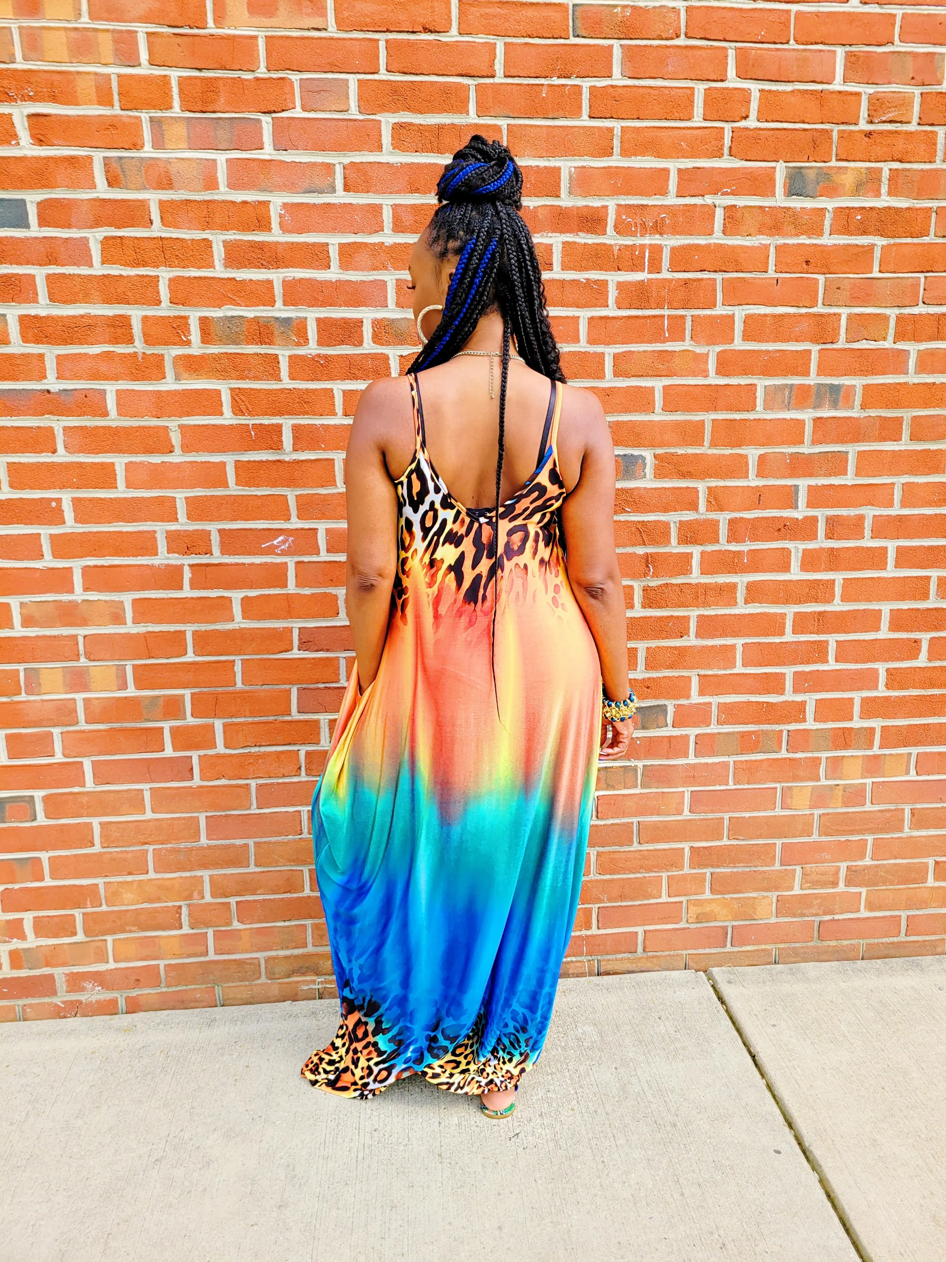 Wild dreams-Oversized Maxi dress