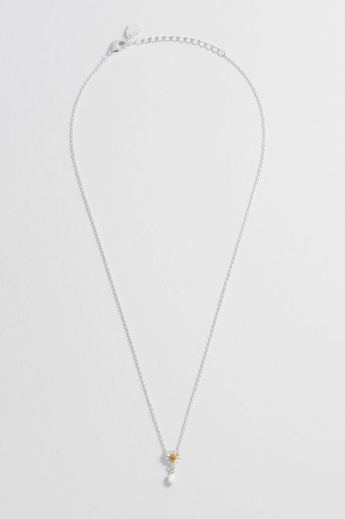 Wildflower Pearl Drop Necklace