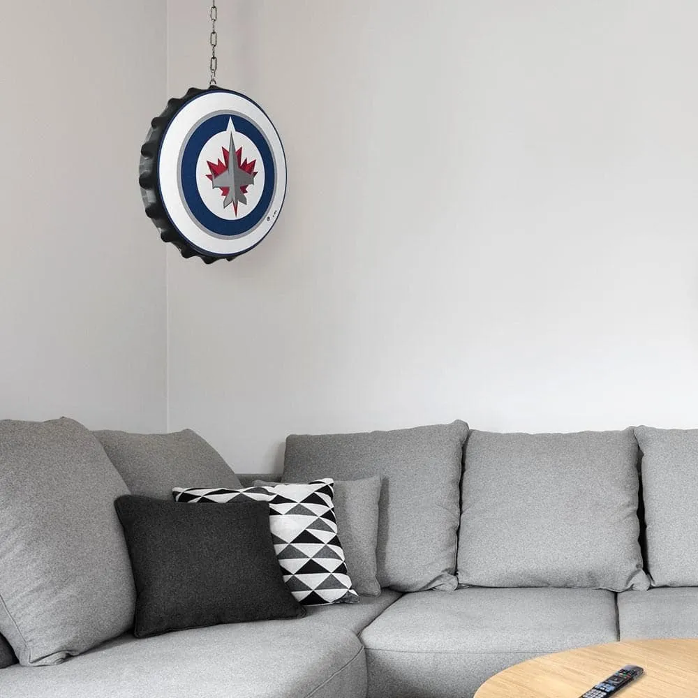 Winnipeg Jets: Bottle Cap Dangler