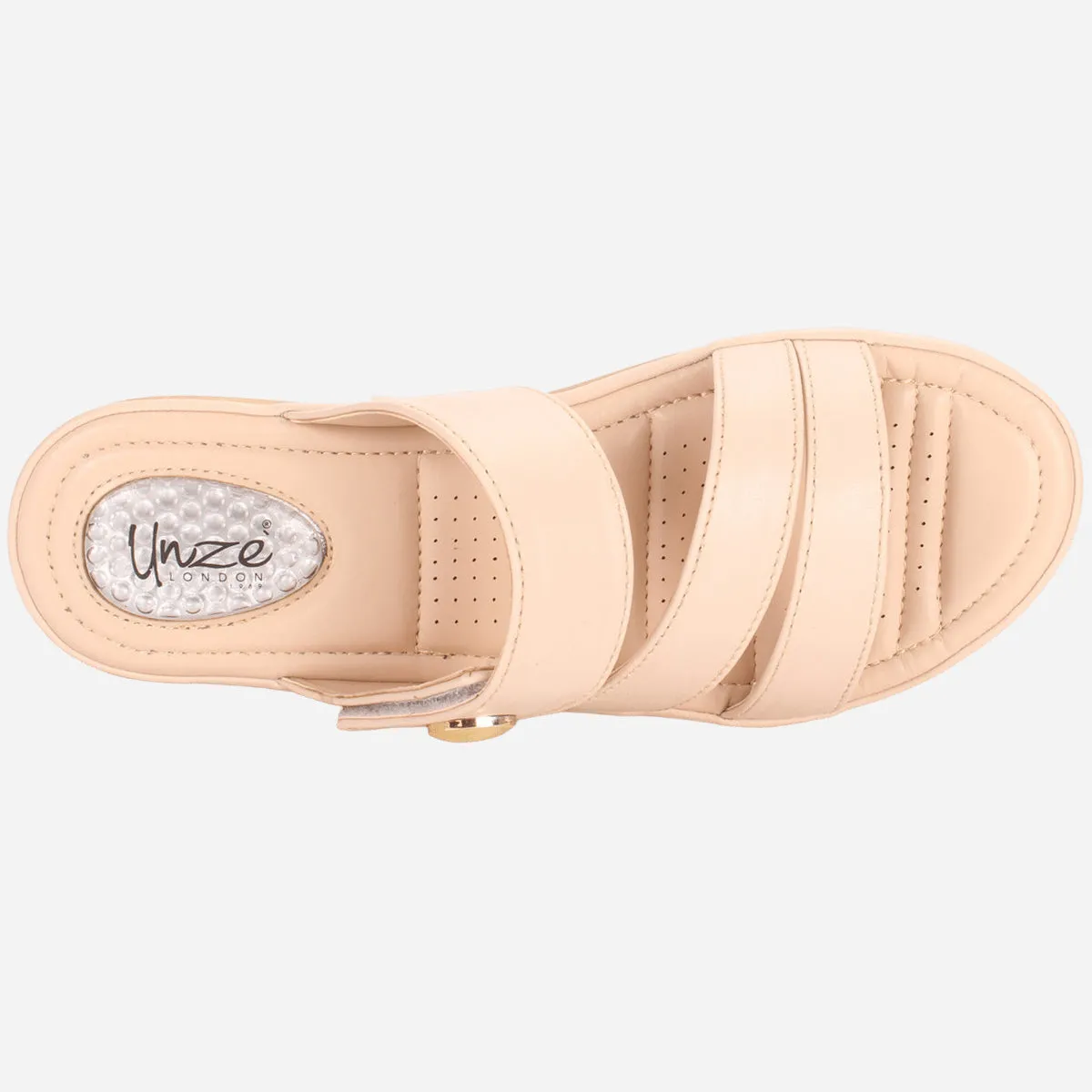 Womens "DIANA" Comfy Everyday Casual Wedge Slippers