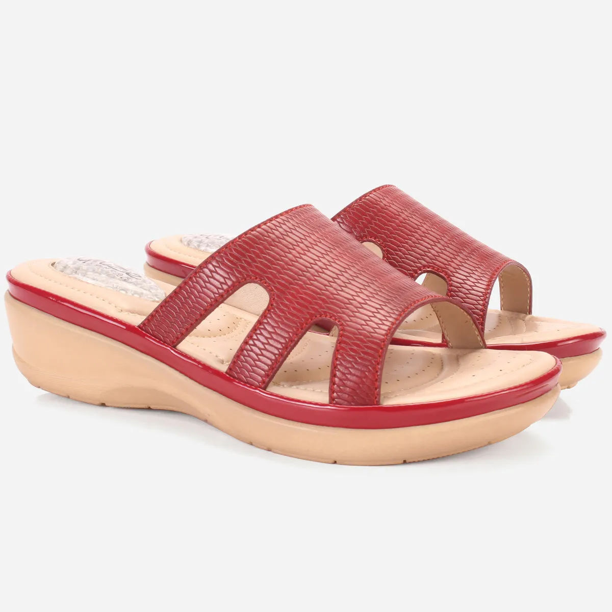 Women's "HUIX" Casual Everyday Wedge Slippers