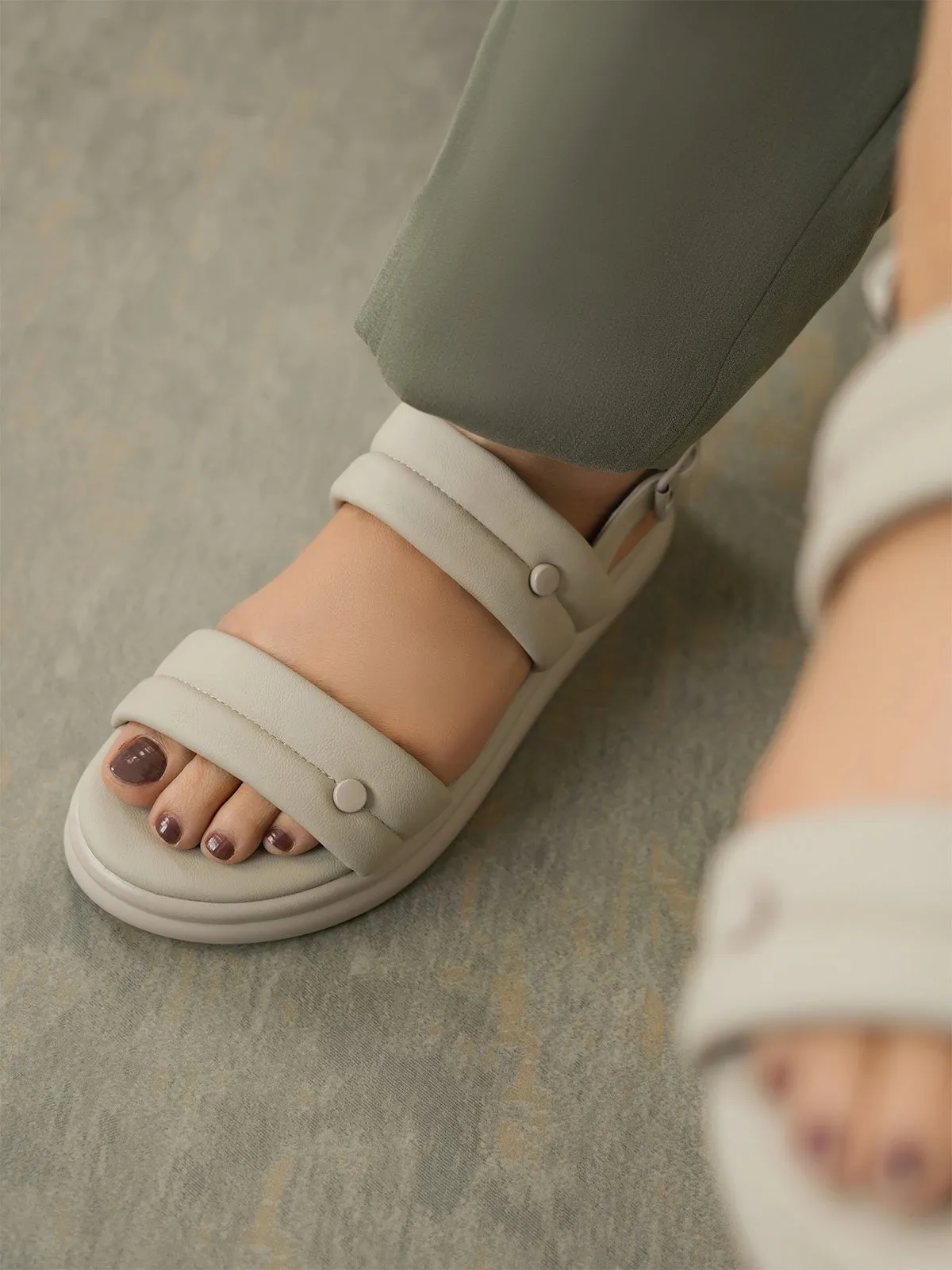 Womens "KAPULE" Comfy Backstrap Sandals