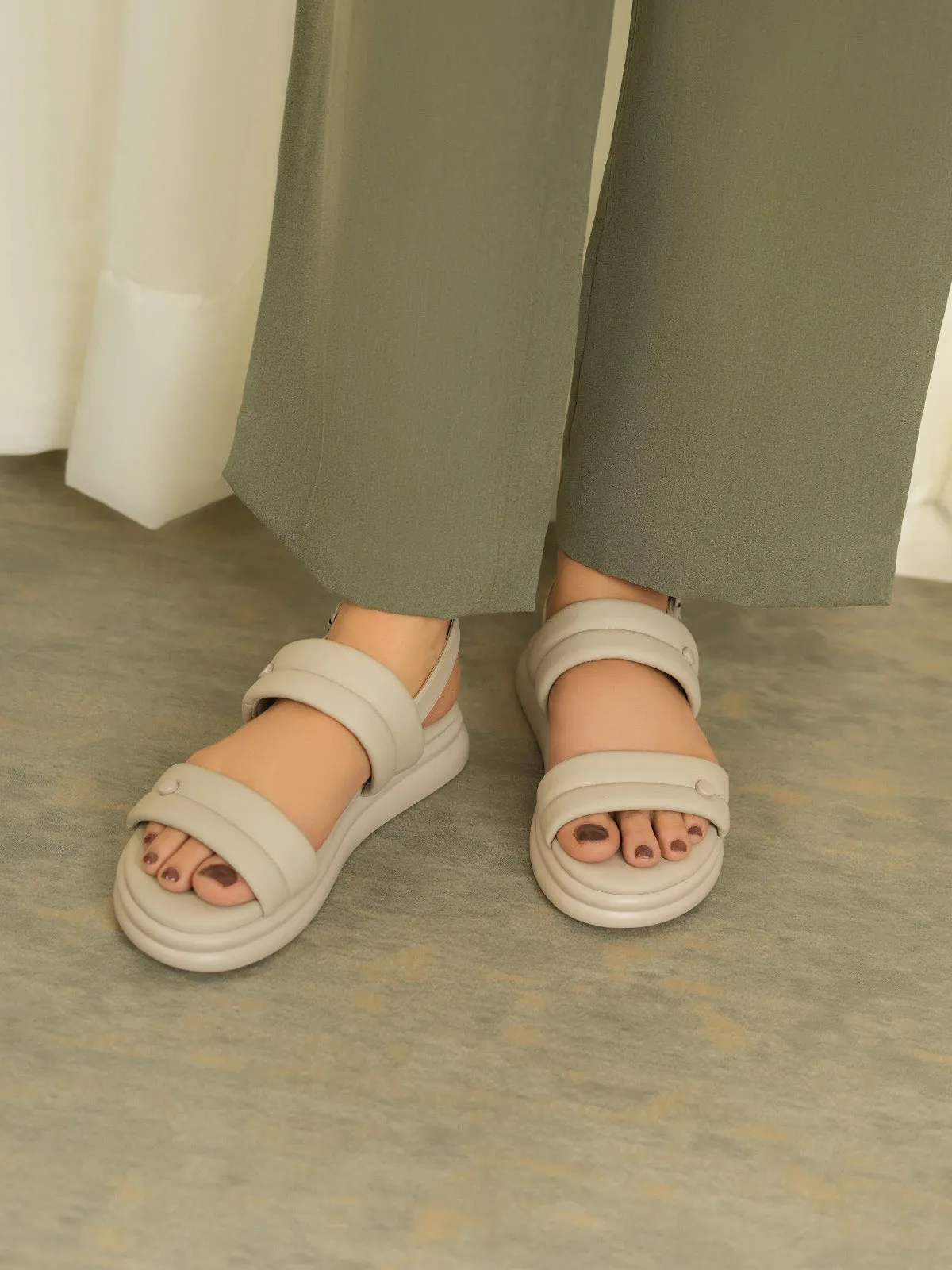 Womens "KAPULE" Comfy Backstrap Sandals