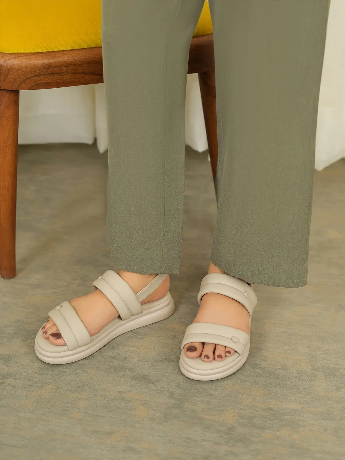 Womens "KAPULE" Comfy Backstrap Sandals
