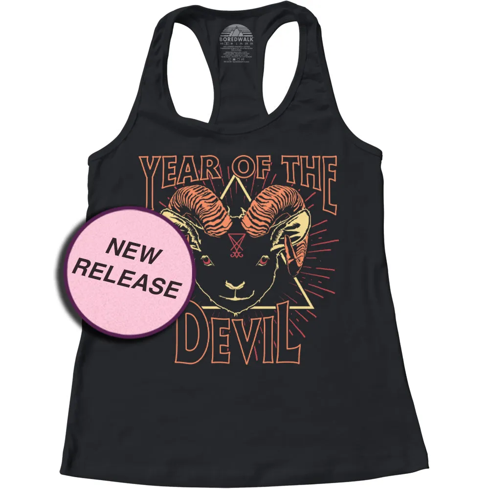 Women's Year of the Devil Racerback Tank Top