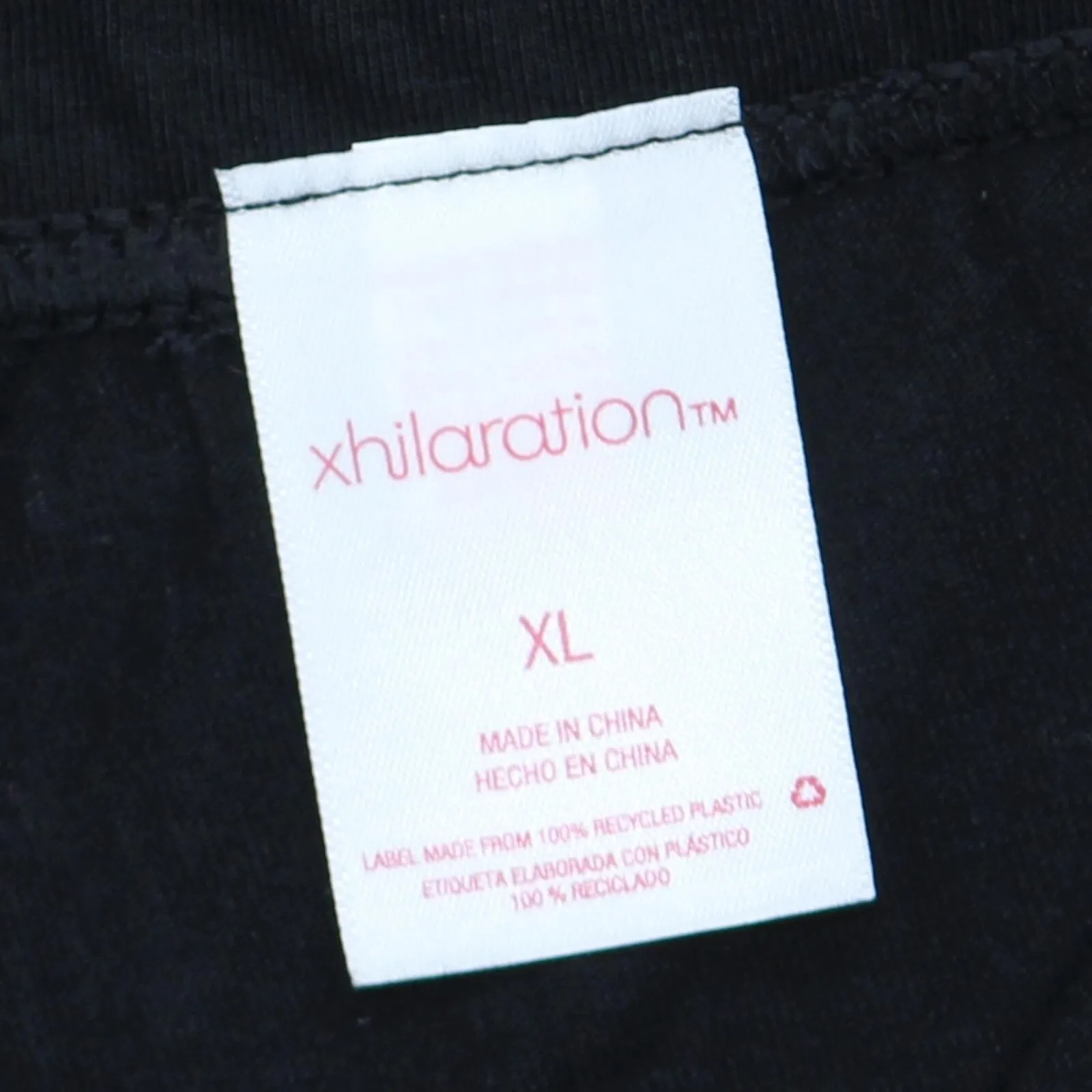 Xhilaration Women's Cotton Bike Shorts PTL-4337 Black XL