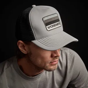 Y/OSEMITE Patch Scuba Trucker - Pale Grey