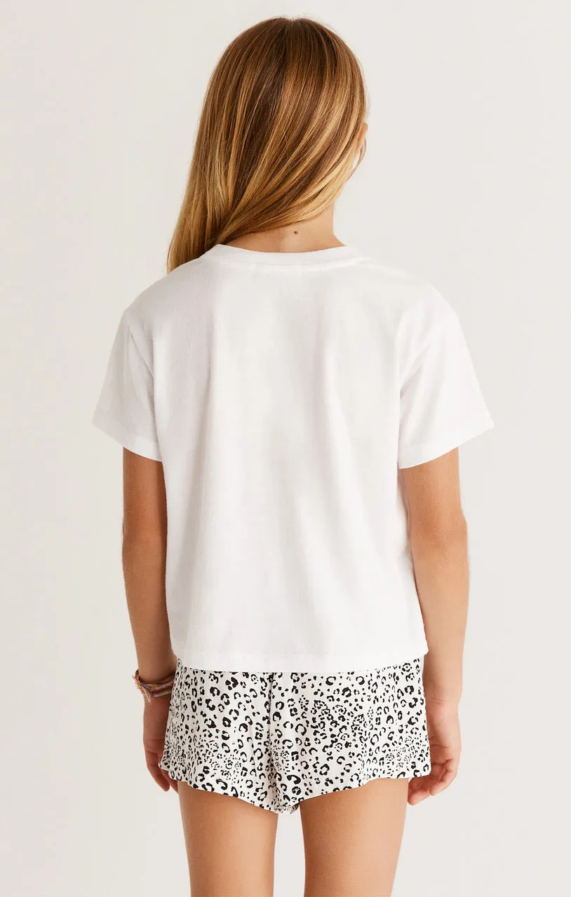 Z Supply - Stay Wild Tee - White